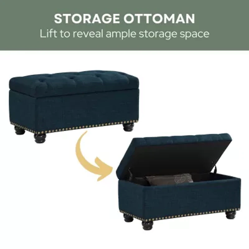 Designs4Comfort 7th Avenue Storage Ottoman