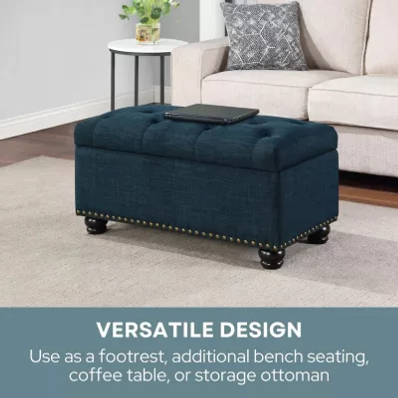 Designs4Comfort 7th Avenue Storage Ottoman