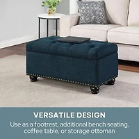 Designs4Comfort 7th Avenue Storage Ottoman