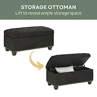Designs4Comfort 7th Avenue Storage Ottoman