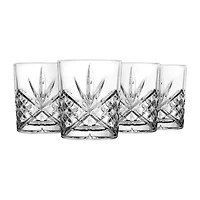 Godinger Silver Dublin Crystal 4-pc. Double Old Fashioned