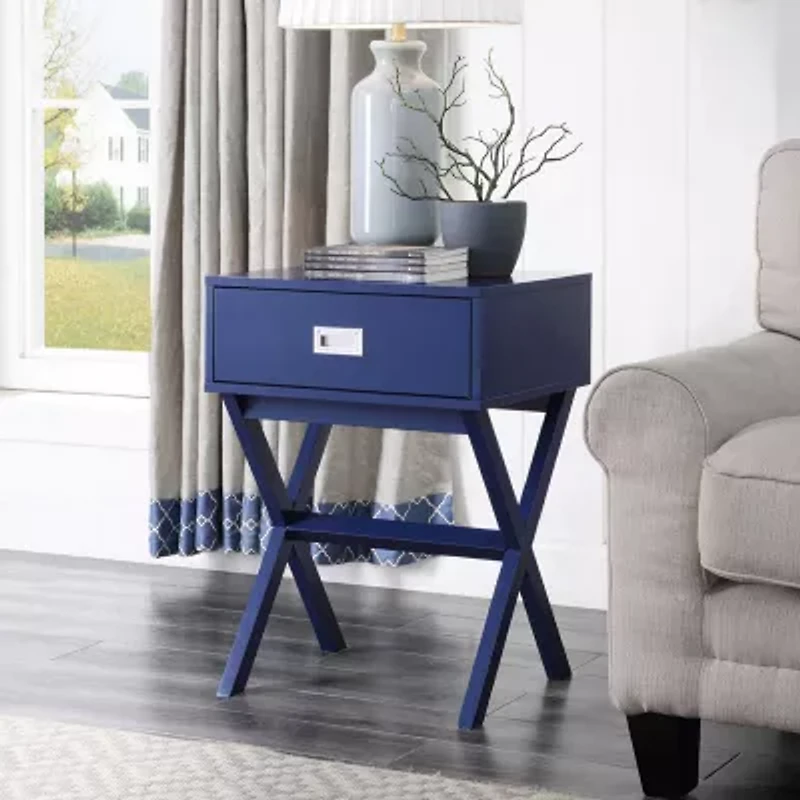 Designs2go Living Room Collection Storage 1-Drawer End Table