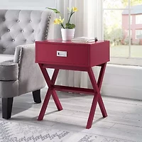 Designs2go Living Room Collection Storage 1-Drawer End Table