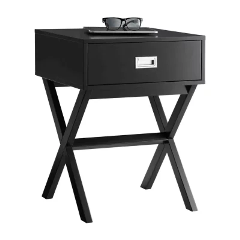 Designs2go Living Room Collection Storage 1-Drawer End Table