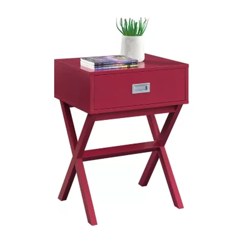 Designs2go Living Room Collection Storage 1-Drawer End Table