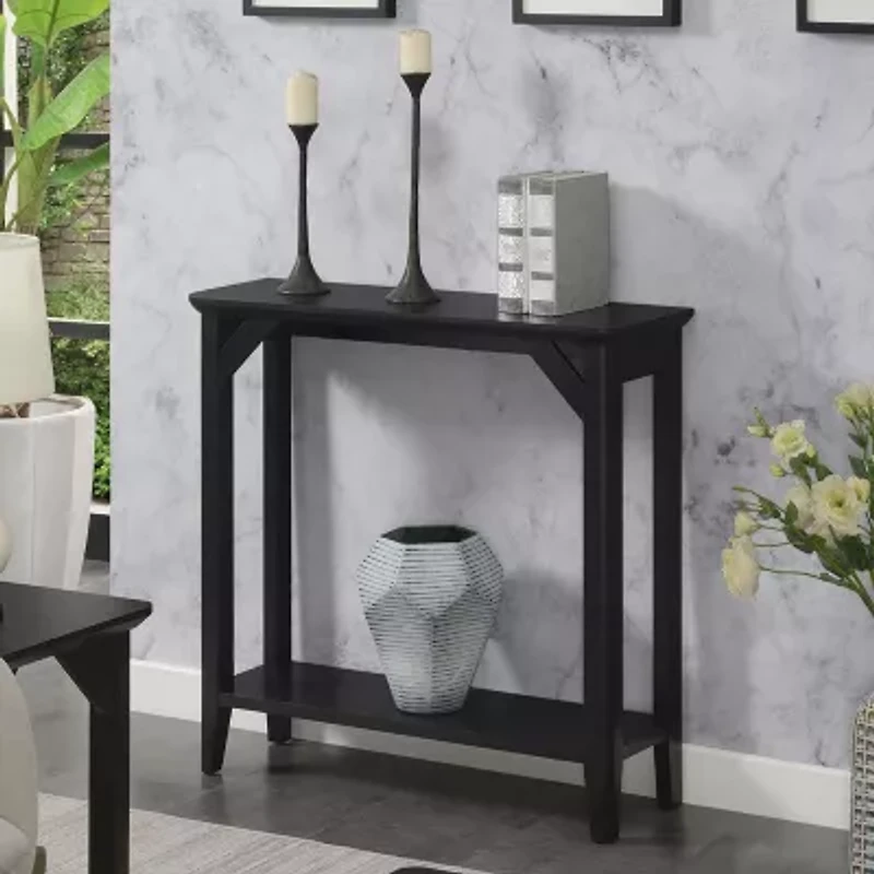 Winston Hall Table with Shelf
