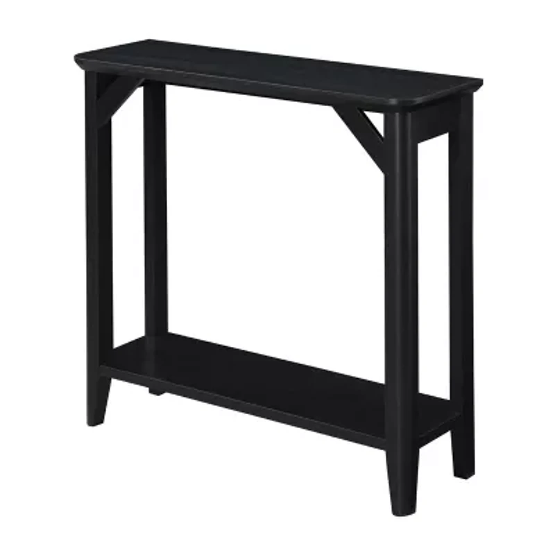 Winston Hall Table with Shelf