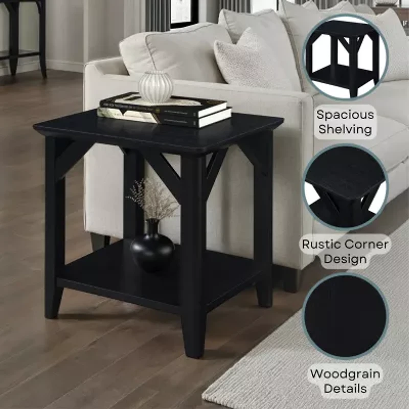 Winston Living Room Collection Storage Console Table