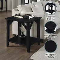 Winston Living Room Collection Storage Console Table