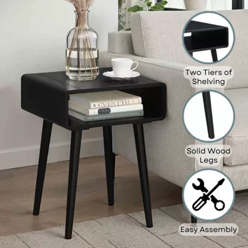 Napa End Table with Shelf