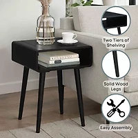 Napa End Table with Shelf