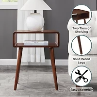 Napa End Table with Shelf