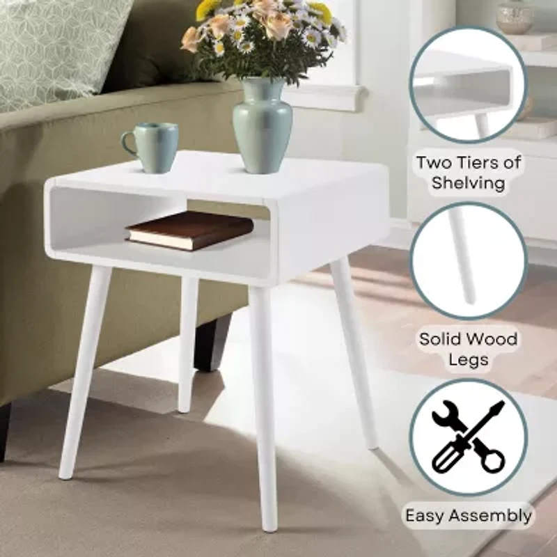 Napa End Table with Shelf