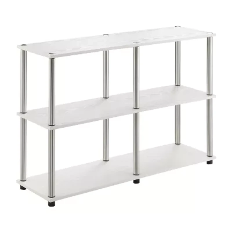 Designs2Go No Tools Console Table with Shelves