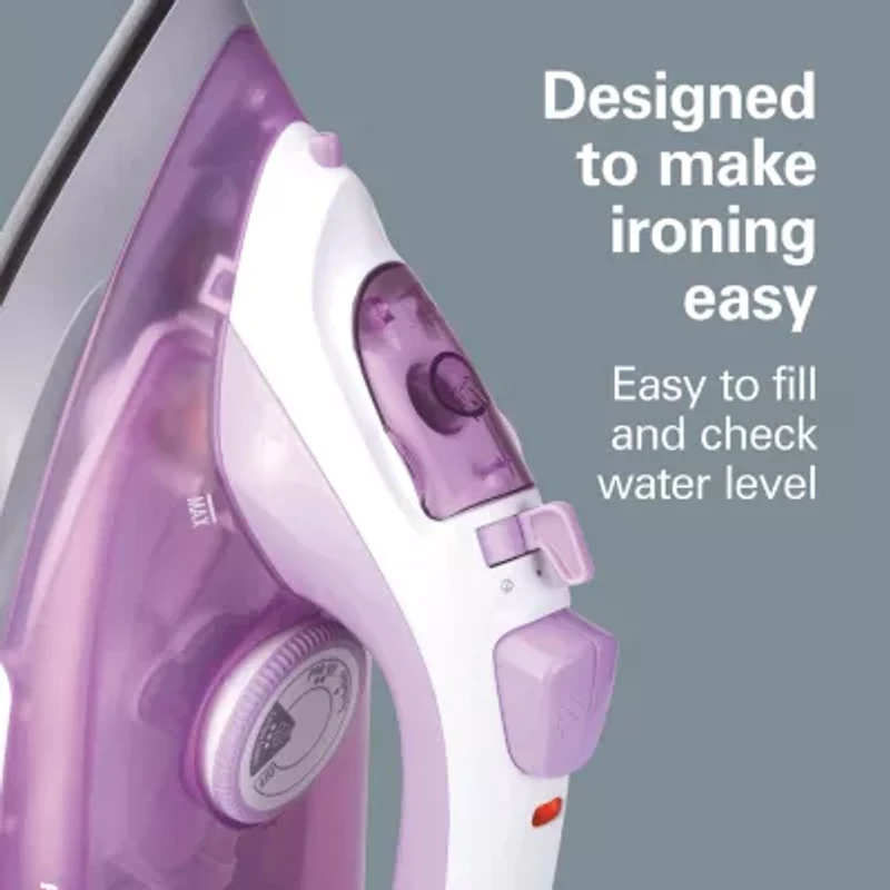 Hamilton Beach Steam Iron With Extra-Glide