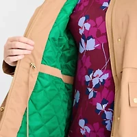 Liz Claiborne Womens Midweight Plus Anorak
