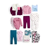 Okie Dokie Baby Girls Long Sleeve Jumpsuit