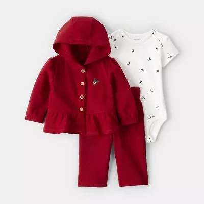 Carter's Baby Girls 3-pc. Legging Set