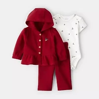 Carter's Baby Girls 3-pc. Legging Set