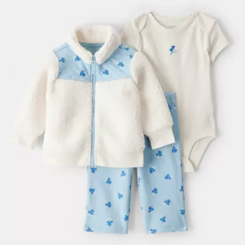 Carter's Baby Girls 3-pc. Legging Set