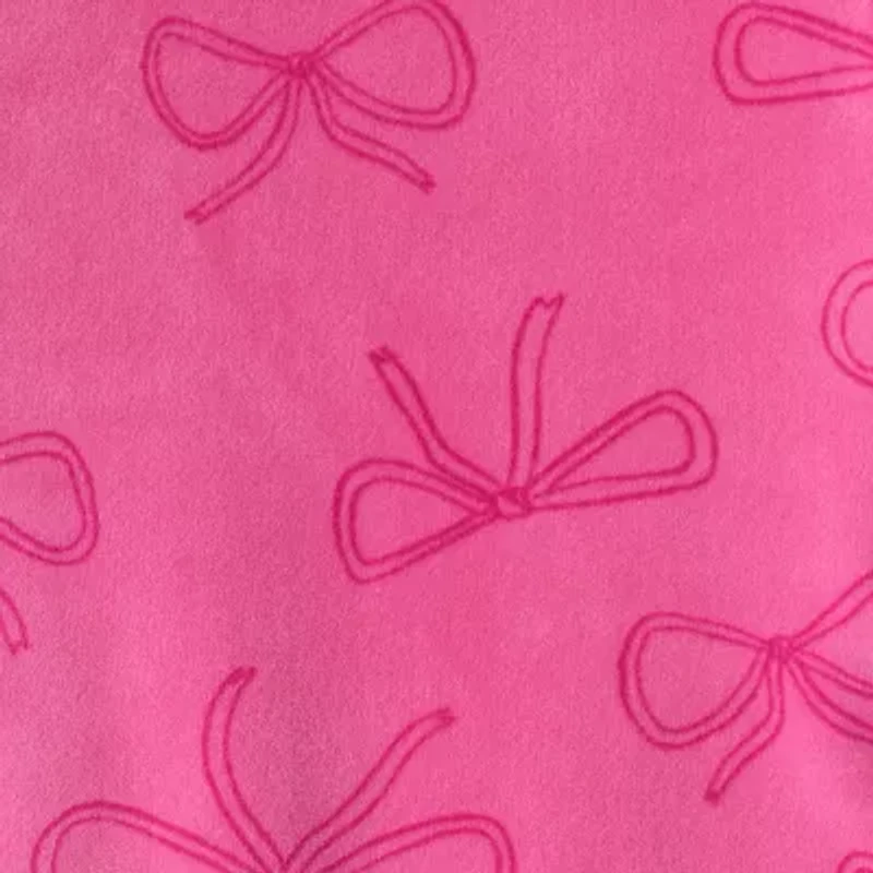 Carter's DreamPlush Velour-Velboa Toddler Girls Round Neck Long Sleeve 2-pc. Pajama Sets