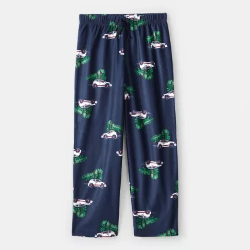 Carter's Family Matching Christmas Haul Little & Big Kid Unisex Fleece Pajama Sets