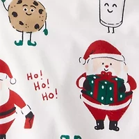 Carter's Family Matching Adult Santa Unisex Adult Fleece Long Sleeve 2-pc. Matching Family Pajama Sets