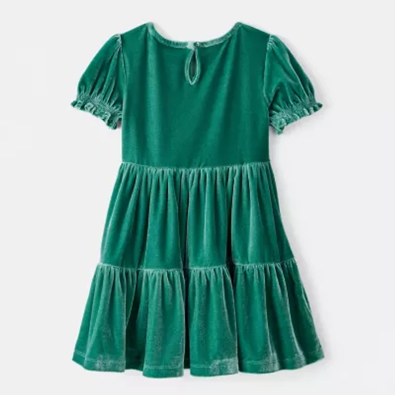 Carter's Toddler Girls Short Sleeve A-Line Dress