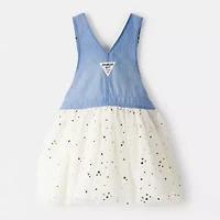 Oshkosh Toddler Girls Adjustable Straps Skirtalls
