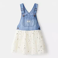 Oshkosh Toddler Girls Adjustable Straps Skirtalls