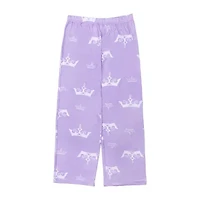 Disney Collection Little & Big Kid Girls Princess Crew Neck Long Sleeve 2-pc. Pajama Sets