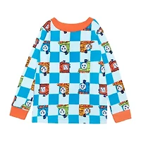 Toddler Boys Thomas and Friends Crew Neck Long Sleeve 4-pc. Pajama Sets