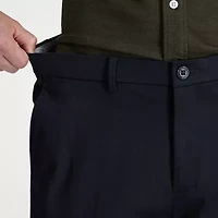 Haggar Mens Straight Fit Flat Front Pant