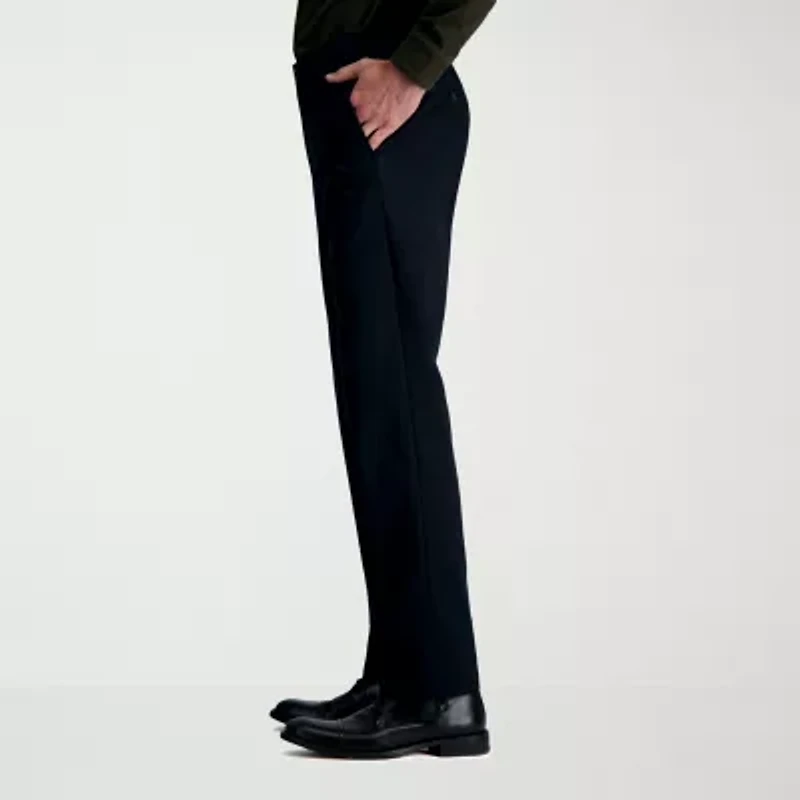 Haggar Mens Straight Fit Flat Front Pant