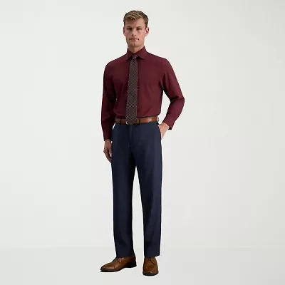 Haggar J.M. Premium Stretch Mens Slim Fit Flat Front Pant