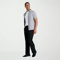 Haggar Premium Comfort Mens Classic Fit Flat Front Pant