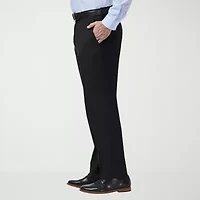 Haggar Premium Comfort Mens Classic Fit Flat Front Pant