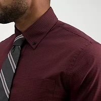 Haggar Premium Comfort Mens Classic Fit Long Sleeve Dress Shirt