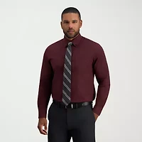 Haggar Premium Comfort Mens Classic Fit Long Sleeve Dress Shirt