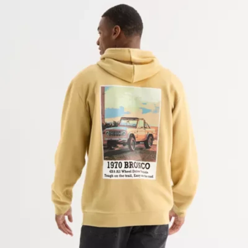 Buckhorn River Mens Long Sleeve Fleece Hoodie