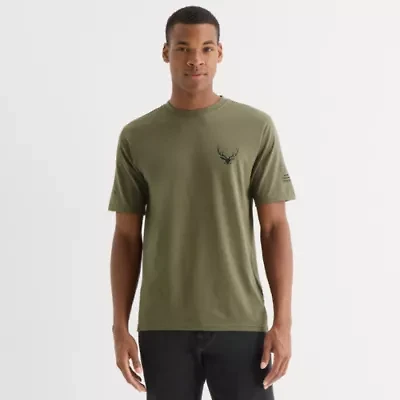 Buckhorn River Mens Crew Neck Short Sleeve Regular Fit Graphic T-Shirt