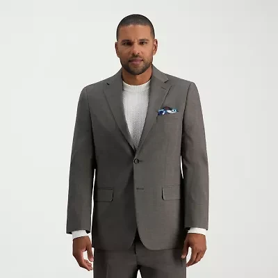 Haggar JMH Mens Classic Fit Plaid Suit Jacket