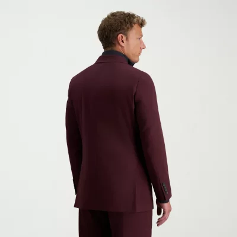 Haggar JMH Tailored Diamond Weave Mens Modern Fit Suit Jacket