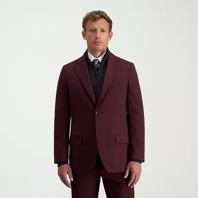 Haggar JMH Tailored Diamond Weave Mens Modern Fit Suit Jacket