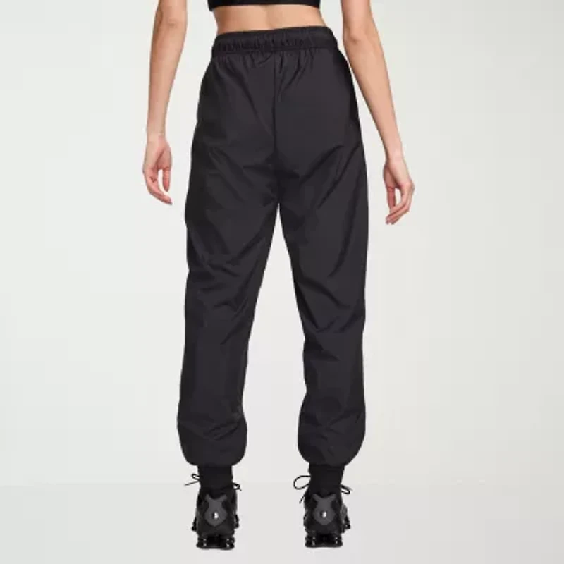 Nike Womens Drawstring Waist Lightweight Cinched Mid Rise Active Jogger Pant