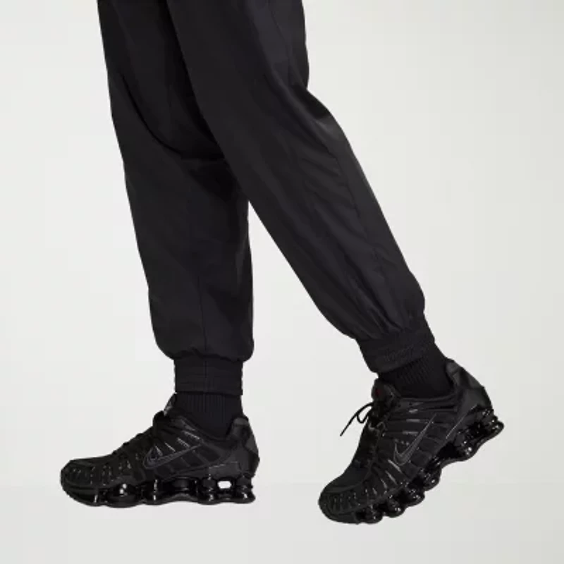 Nike Womens Drawstring Waist Lightweight Cinched Mid Rise Active Jogger Pant