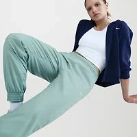 Nike Womens Drawstring Waist Lightweight Cinched Mid Rise Active Jogger Pant