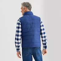 St. John's Bay Packable Mens Midweight Puffer Vest