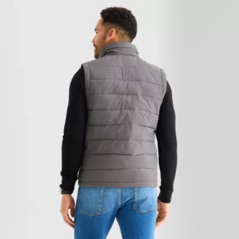 St. John's Bay Mens Packable Midweight Puffer Vest