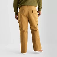mutual weave Mens Relaxed Fit Big and Tall Cargo Pant